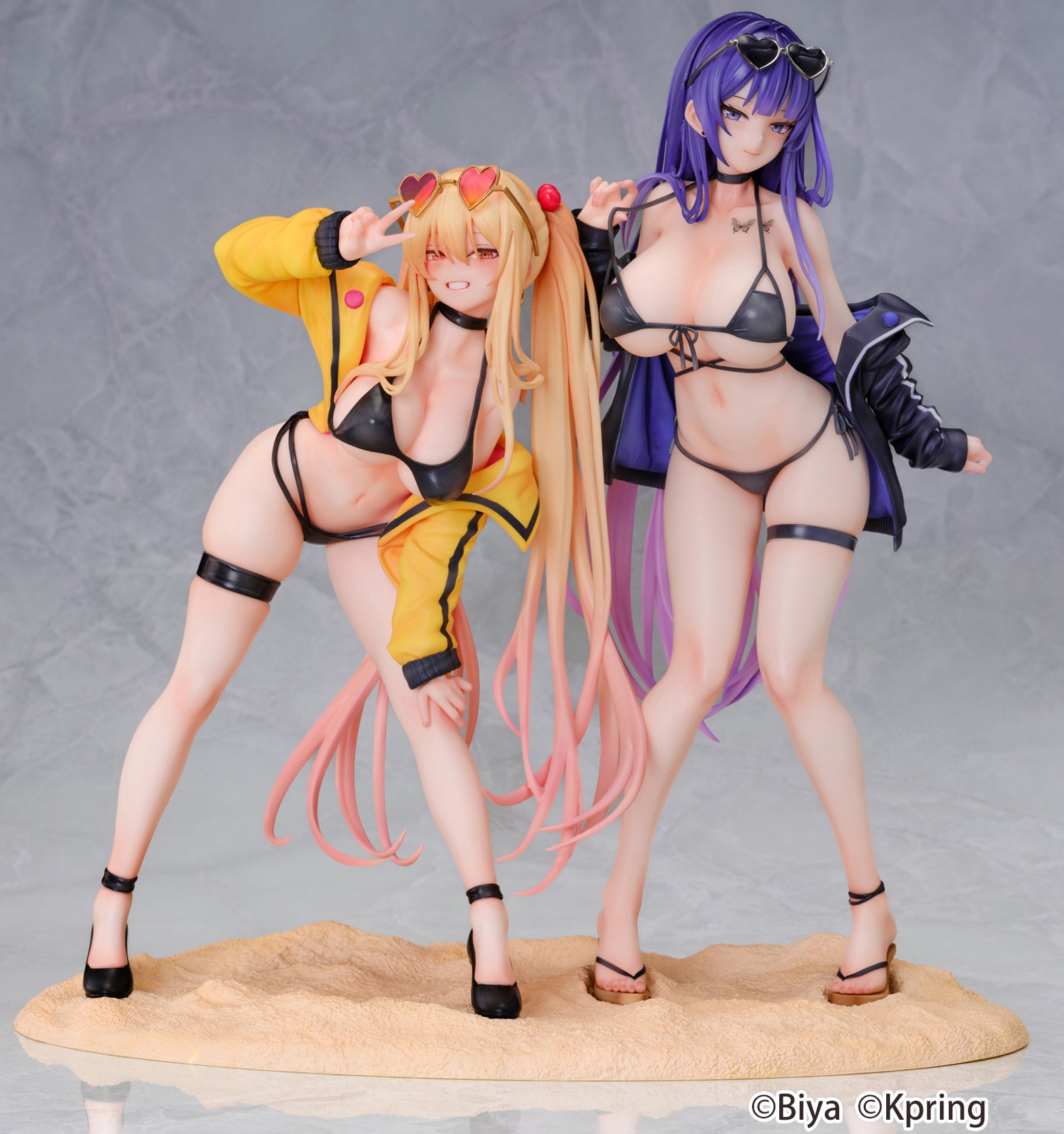 PREORDINE+ CHIUSO 05/2025 Yuna & Sayuri 1/6 Figures - 2 Figure Set with Special Base Illustration by Biya & K Pring