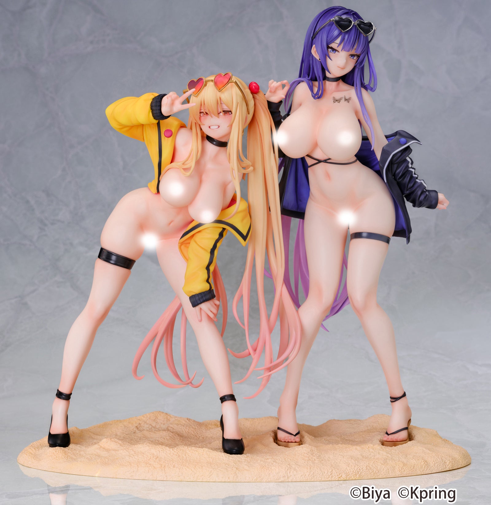 PREORDINE+ CHIUSO 05/2025 Yuna & Sayuri 1/6 Figures - 2 Figure Set with Special Base Illustration by Biya & K Pring