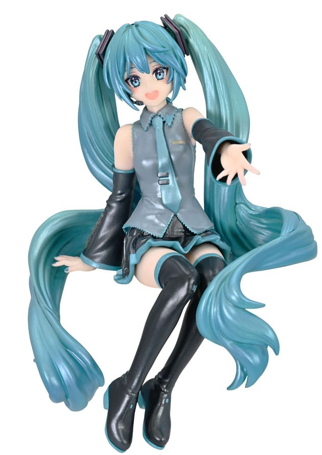 PREORDINE+ CHIUSO 06/2025 Hatsune Miku Noodle Stopper Figure Hatsune Miku Nardack Pearl Color Ver. 14 cm