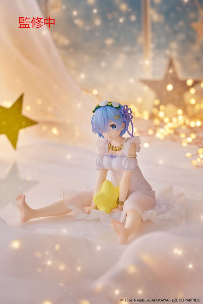 PREORDINE+ 06/2025 Re:Zero Precious Figure Desktop Cute Figure Rem Star Dreamy Ver. 13 cm