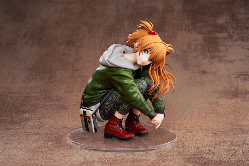 PREORDINE 01/2026 Neon Genesis Evangelion Shikinami Asuka Langley Ver. Part 3 Radio Eva 12 cm Statue 1/7 (PREORDINE NON CANCELLABILE)