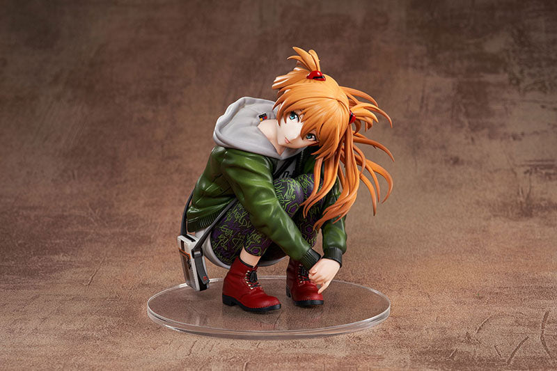 PREORDINE 01/2026 Neon Genesis Evangelion Shikinami Asuka Langley Ver. Part 3 Radio Eva 12 cm Statue 1/7 (PREORDINE NON CANCELLABILE)