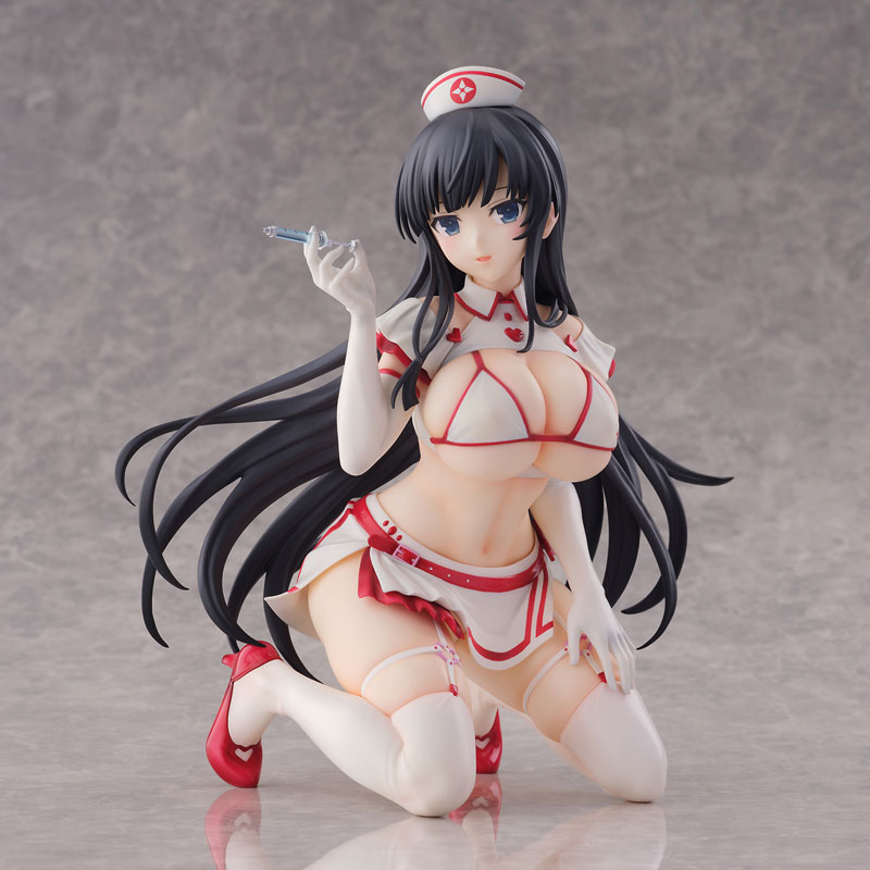 PREORDINE+ CHIUSO 06/2025 Shinobi Master Senran Kagura: New Link Ikaruga: Sexy Nurse Ver. 25 cm Statue 1/4