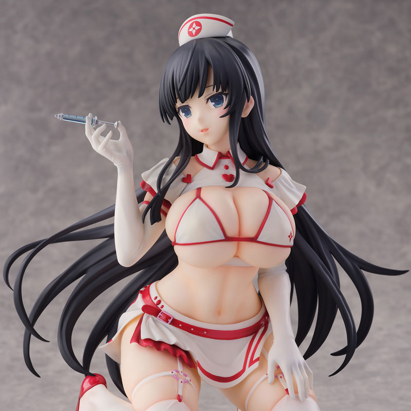 PREORDINE+ CHIUSO 06/2025 Shinobi Master Senran Kagura: New Link Ikaruga: Sexy Nurse Ver. 25 cm Statue 1/4