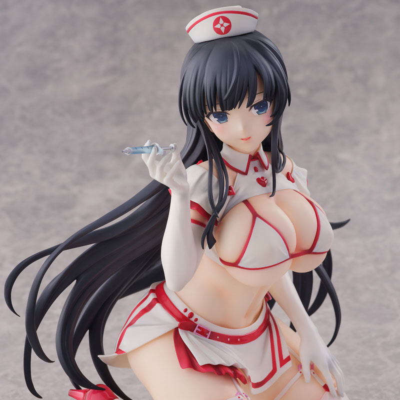 PREORDINE+ CHIUSO 06/2025 Shinobi Master Senran Kagura: New Link Ikaruga: Sexy Nurse Ver. 25 cm Statue 1/4