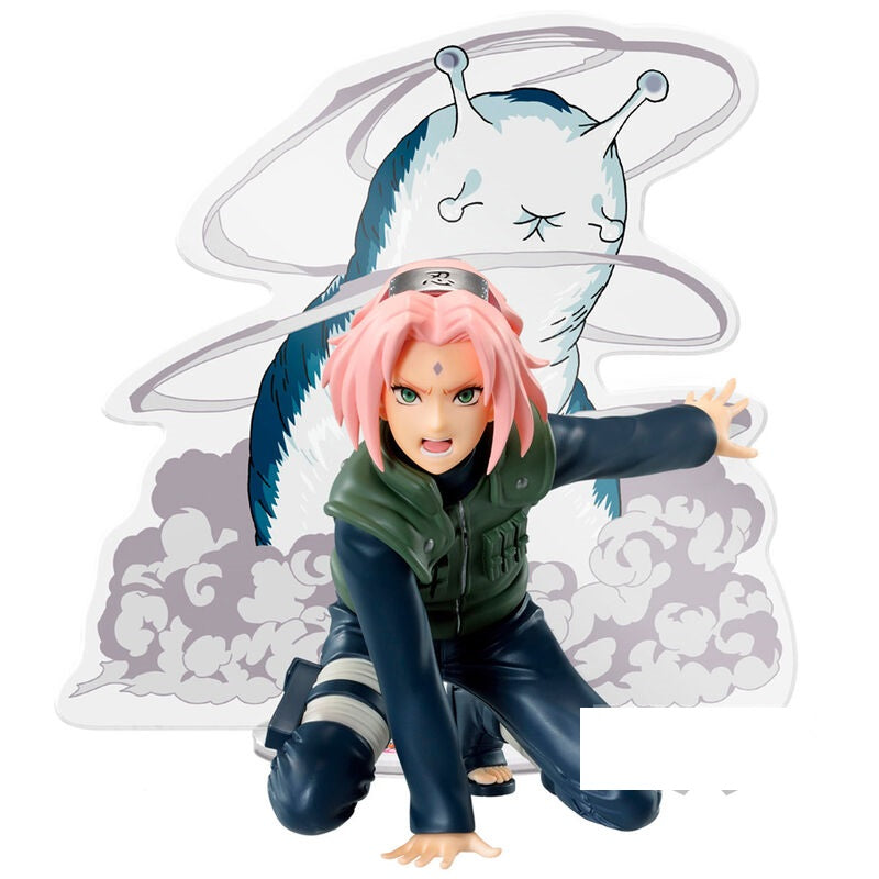 PREORDINE CHIUSO Figure Sakura Haruno Panel Spectacle Naruto Shippuden 9cm