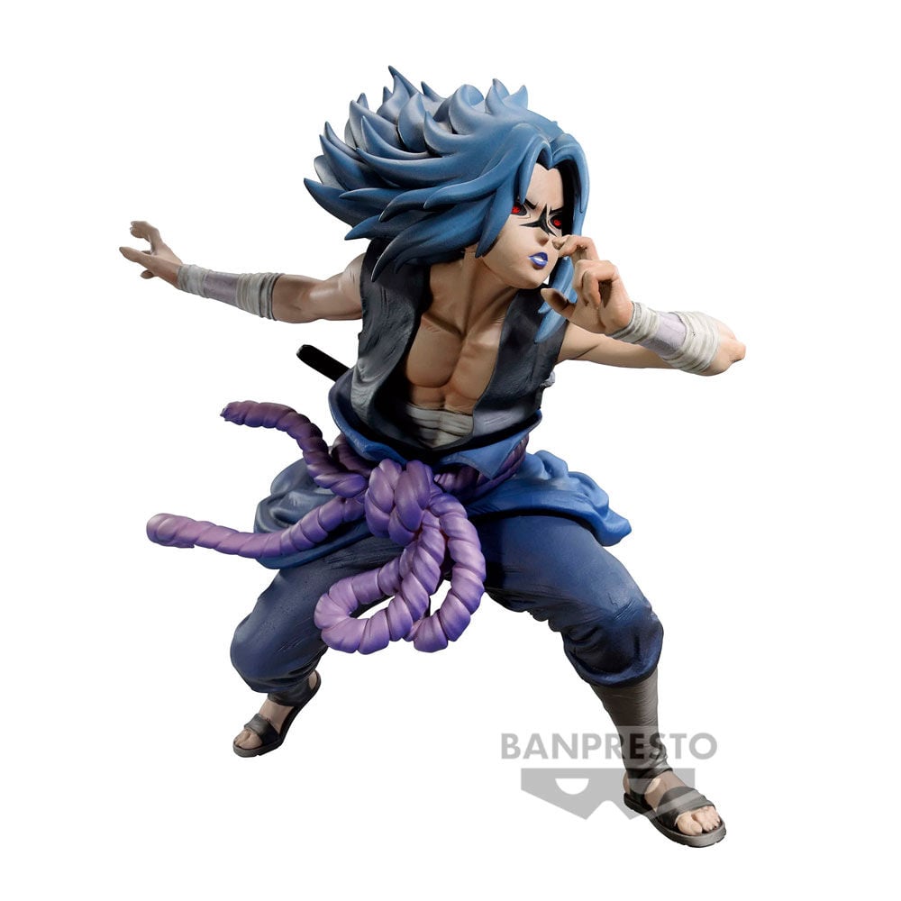 🧪 LAB | SU ORDINAZIONE Naruto Shippuden Banpresto F Colosseum Sasuke Uchiha figure 11cm