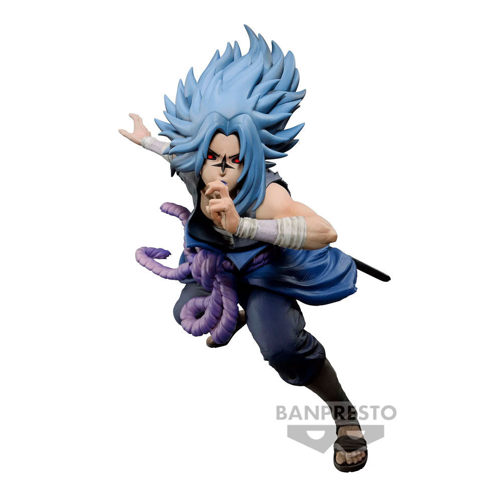 🧪 LAB | SU ORDINAZIONE Naruto Shippuden Banpresto F Colosseum Sasuke Uchiha figure 11cm