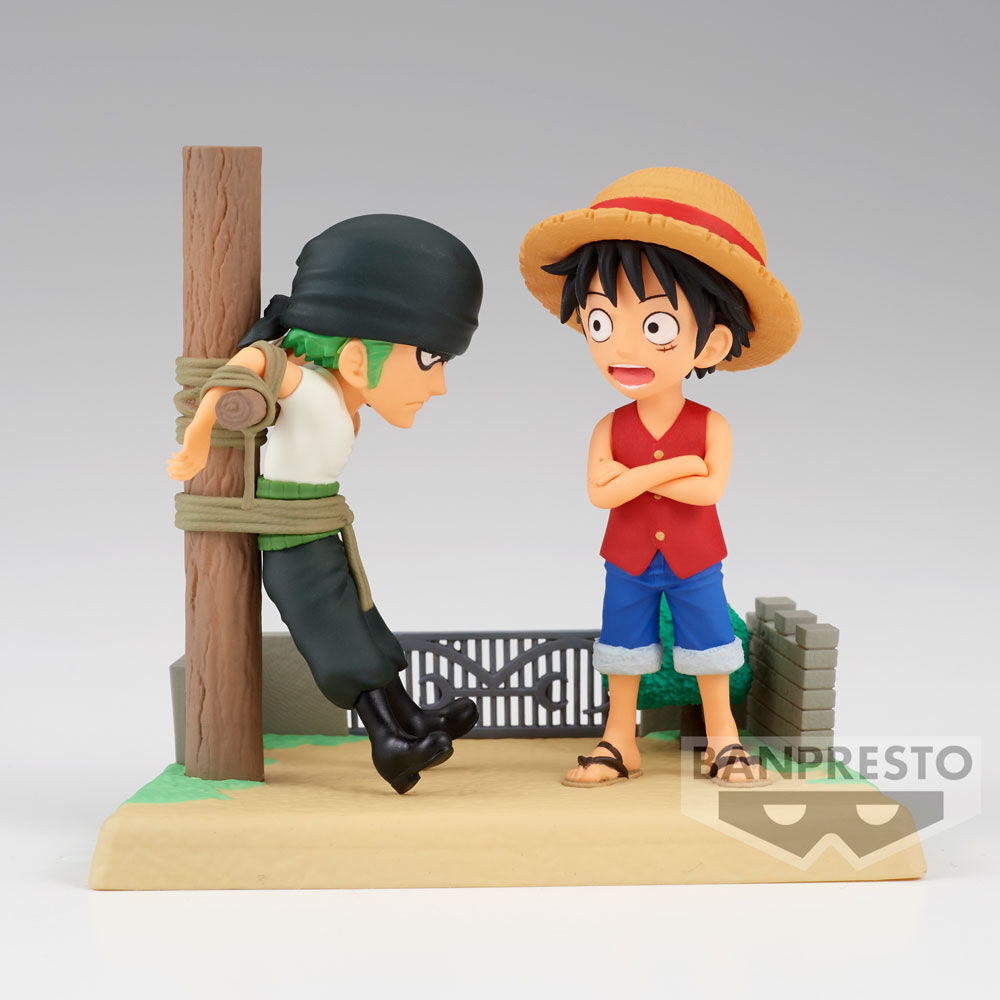 🧪 LAB | SU ORDINAZIONE One Piece Log Stories Monkey D Luffy & Roronoa Zoro figure 7cm