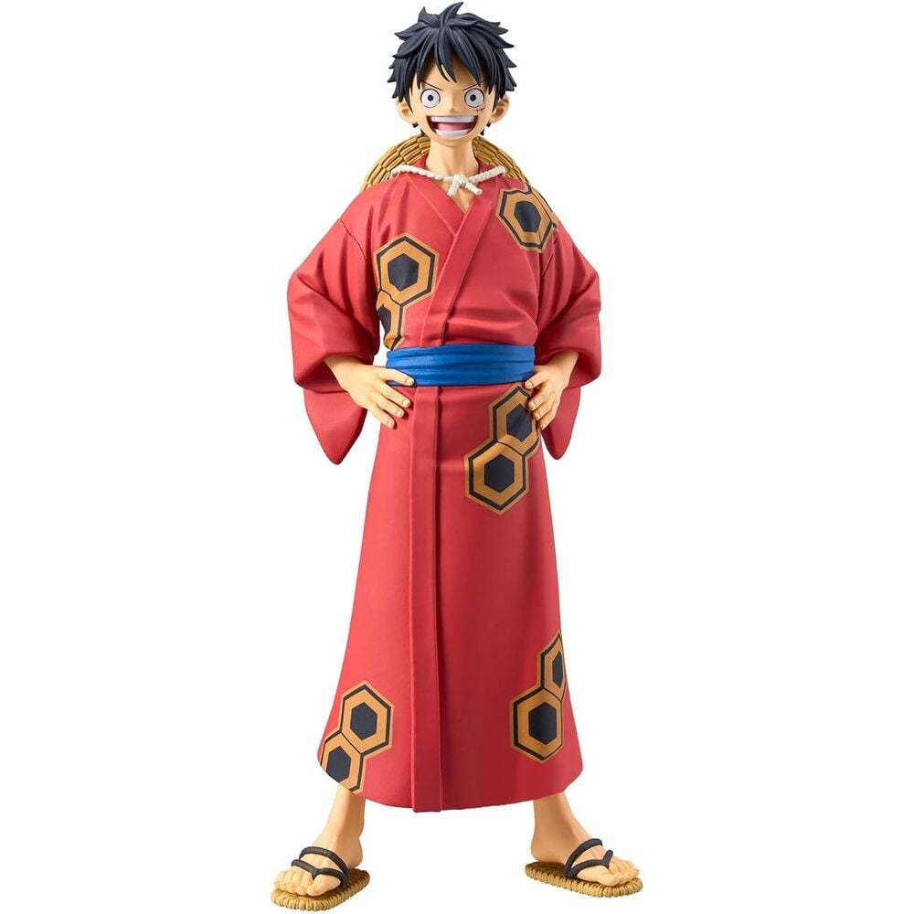 🧪 LAB | SU ORDINAZIONE One Piece The Grandline Series Wanokuni Yukata Monkey D Luffy figure 16cm