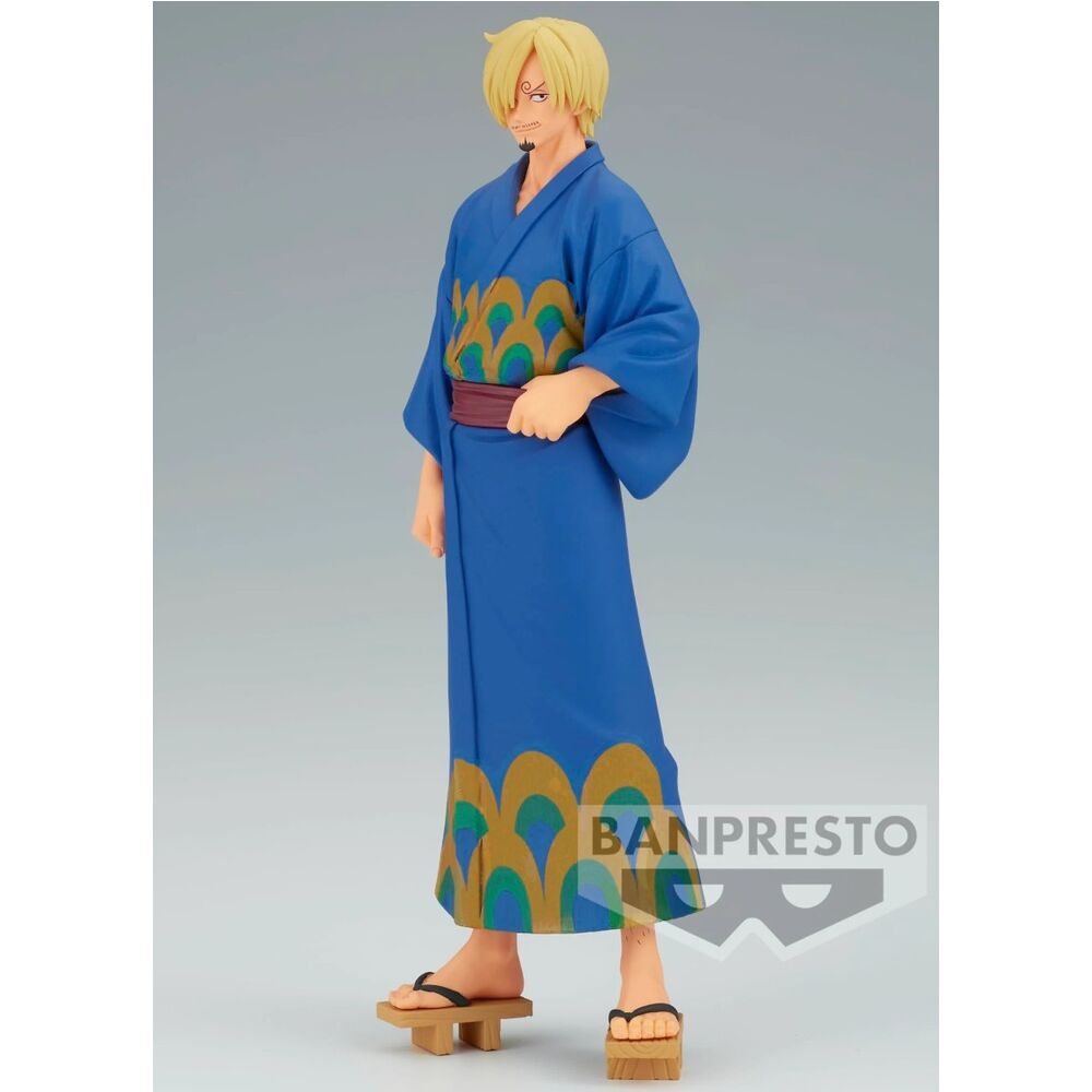 🧪 LAB | SU ORDINAZIONE One Piece Grandline Series Wanokuni Yukata Silvers Sanji figure 17cm