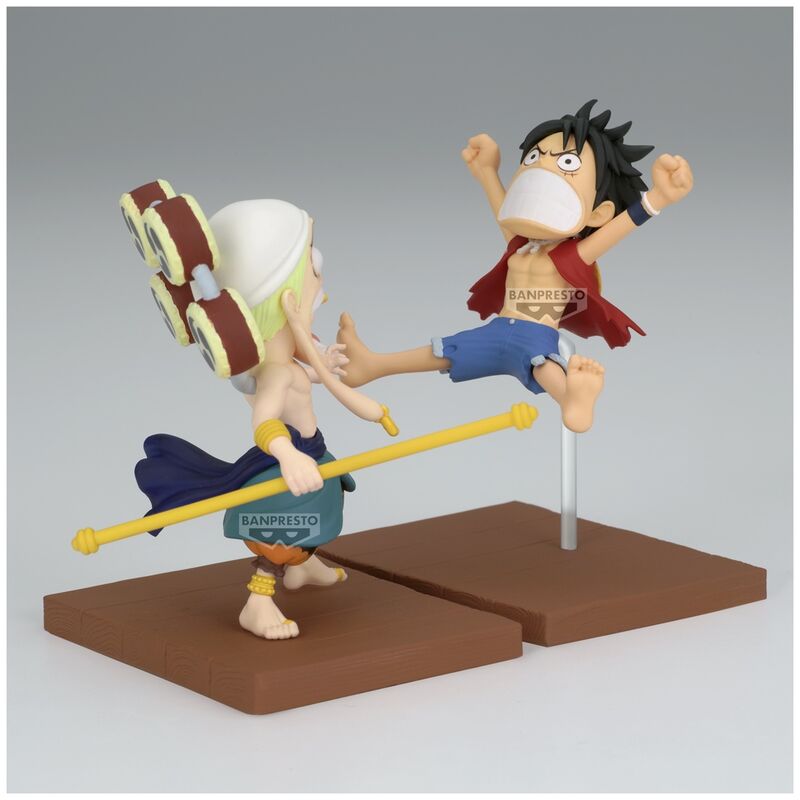 🧪 LAB | SU ORDINAZIONE One Piece Monkey D Luffy & Enel World Collectable figure 7cm