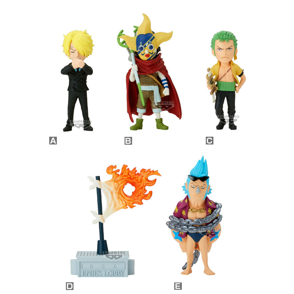 🧪 LAB | SU ORDINAZIONE One Piece Enies Lobby 02 world collectable assorted figure 7cm