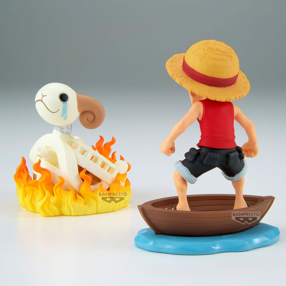 🧪 LAB | SU ORDINAZIONE One Piece Luffy & Going Merry Log Stories figure 8cm