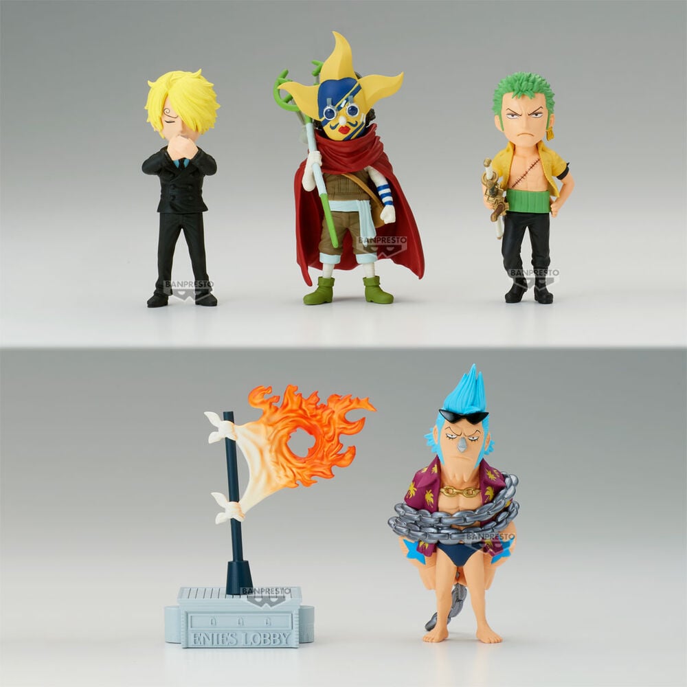 🧪 LAB | SU ORDINAZIONE One Piece Enies Lobby 02 world collectable assorted figure 7cm