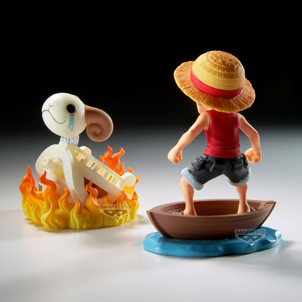 🧪 LAB | SU ORDINAZIONE One Piece Luffy & Going Merry Log Stories figure 8cm