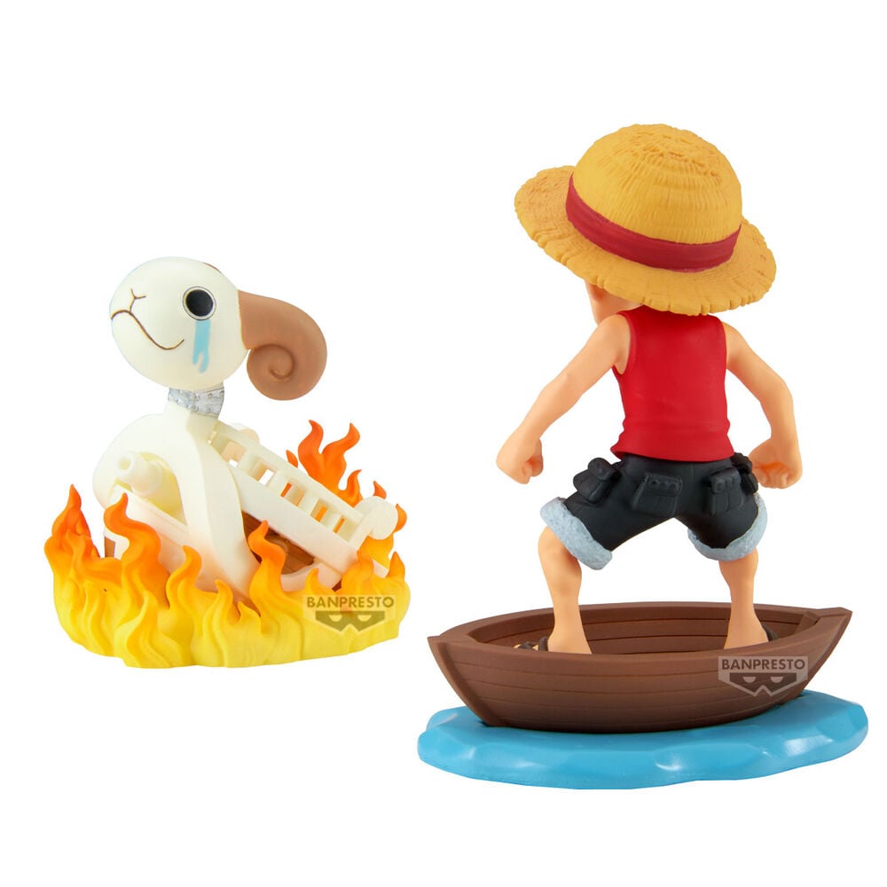🧪 LAB | SU ORDINAZIONE One Piece Luffy & Going Merry Log Stories figure 8cm