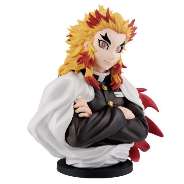 🧪 LAB | SU ORDINAZIONE Demon Slayer Kimetsu no Yaiba Keep Your Heart Burning Kyojuro Rengoku figure 20cm