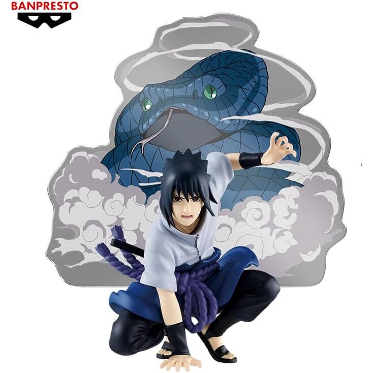 🧪 LAB | SU ORDINAZIONE Naruto Shippuden Panel Spectacle Sasuke Uchiha Special figure 9cm