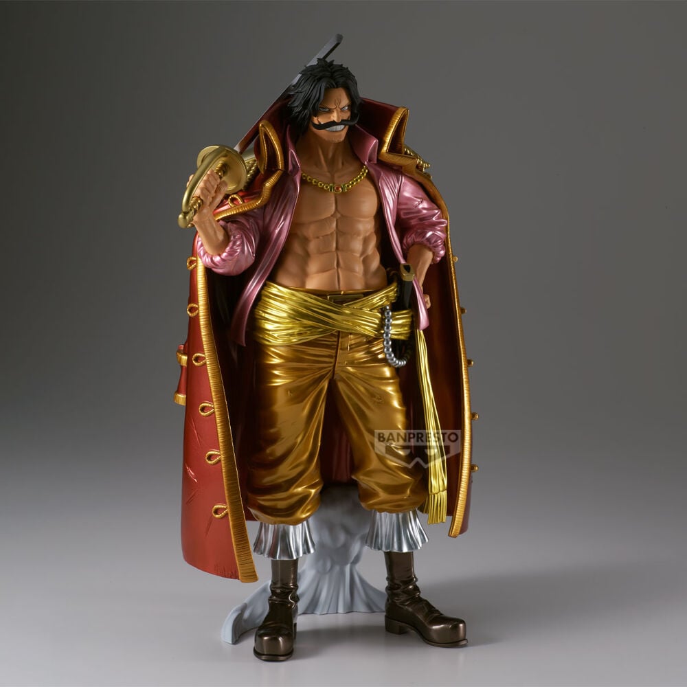 🧪 LAB | SU ORDINAZIONE One Piece Gol D. Roger the Metallic figure 30cm