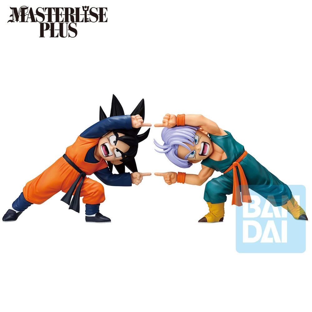 🧪 LAB | SU ORDINAZIONE Dragon Ball Z Masterlise Battle of the Super Saiyan Son Goten & Trunks set 2 Ichibansho figures 9cm