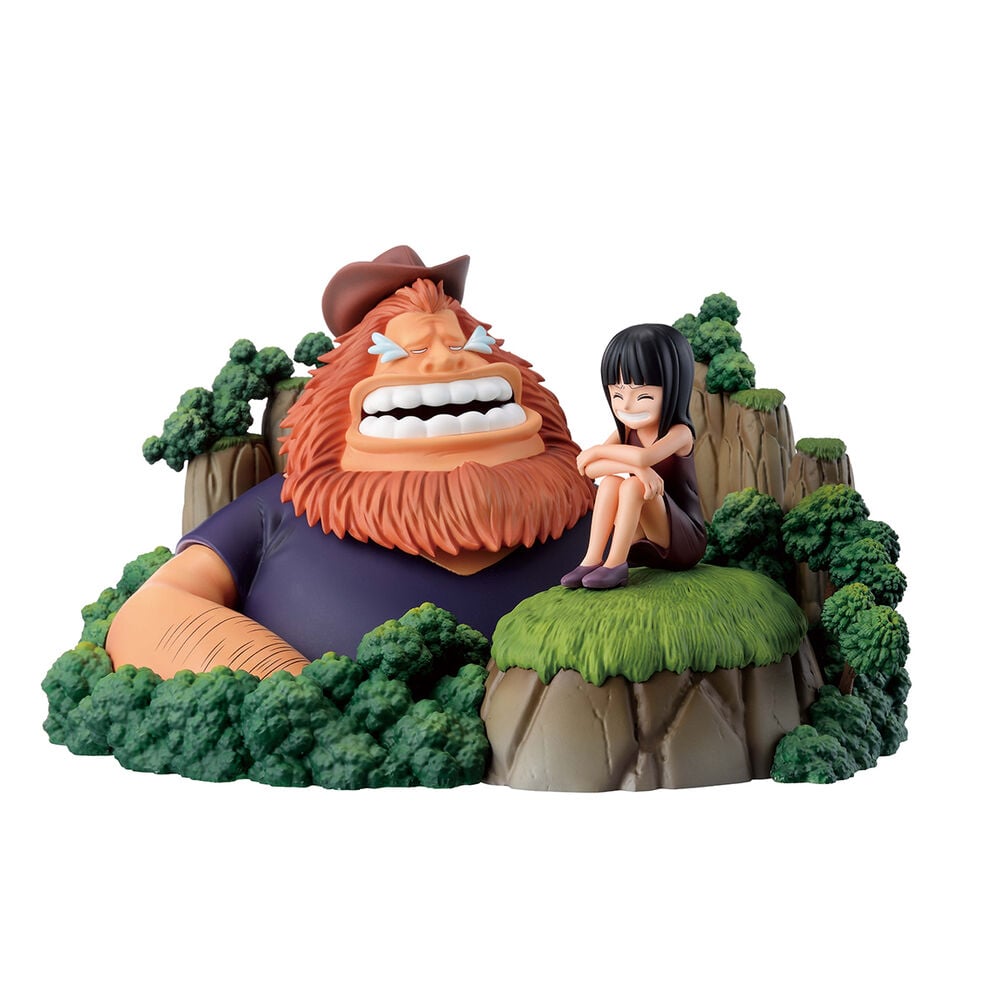 🧪 LAB | SU ORDINAZIONE One Piece Dramatic Memories Saul & Robin figure 13cm