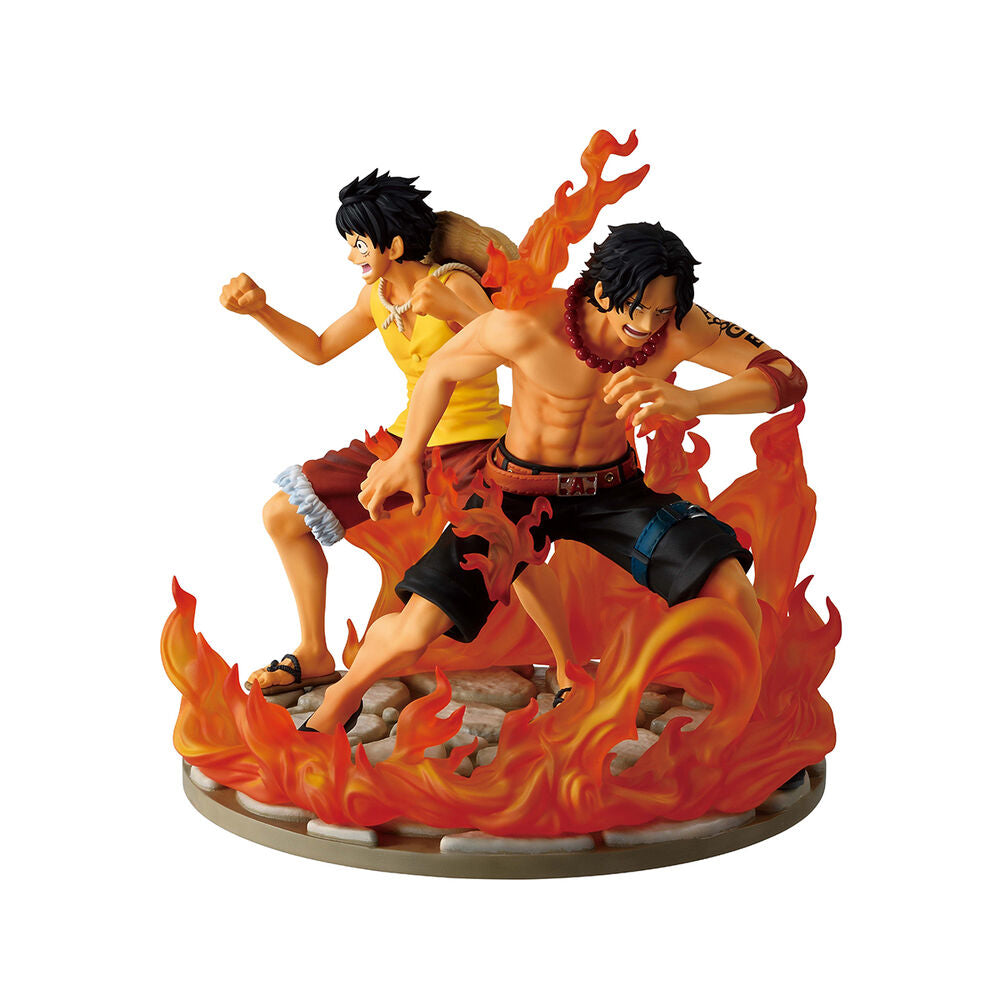 🧪 LAB | SU ORDINAZIONE One Piece Dramatic Memories Ace & Luffy Ichibansho figure 15cm