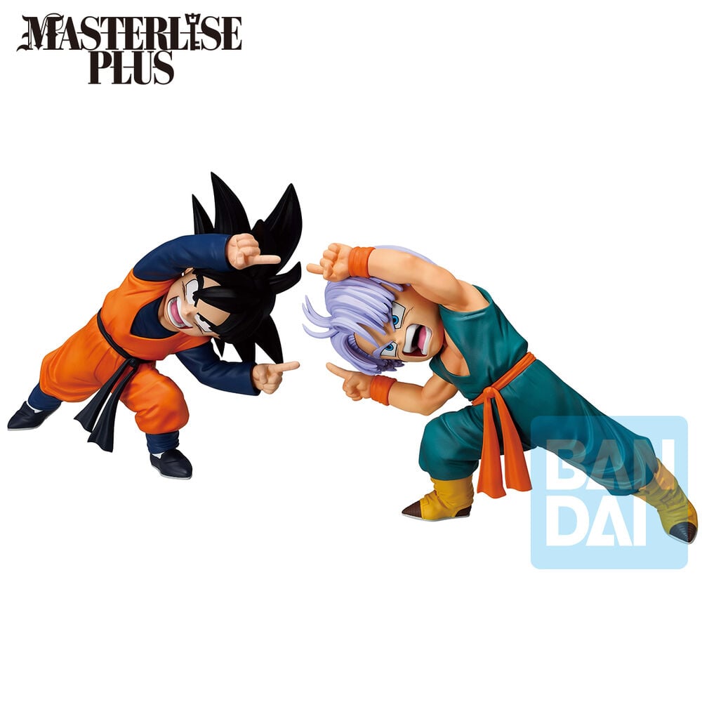 🧪 LAB | SU ORDINAZIONE Dragon Ball Z Masterlise Battle of the Super Saiyan Son Goten & Trunks set 2 Ichibansho figures 9cm