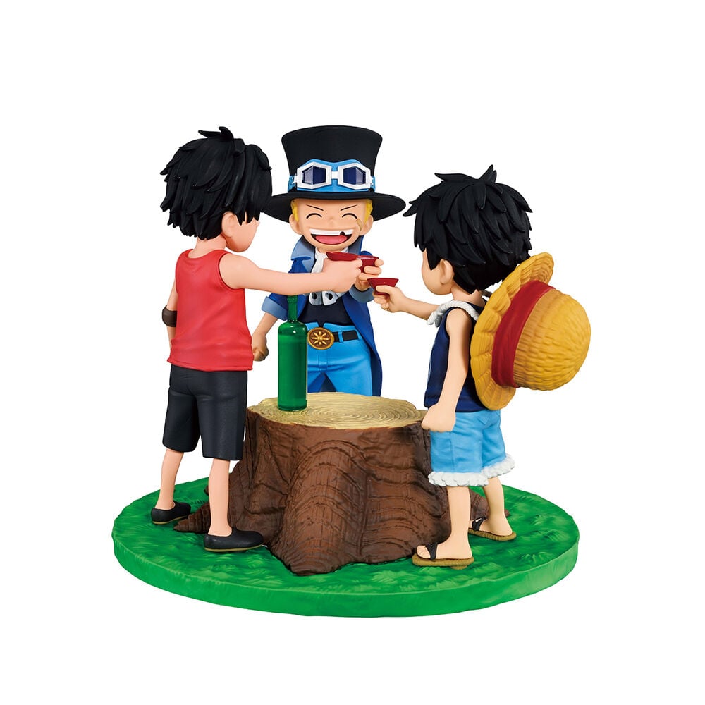 🧪 LAB | SU ORDINAZIONE One Piece Dramatic Memories Ace & Sabo & Luffy Ichibansho figure 10cm
