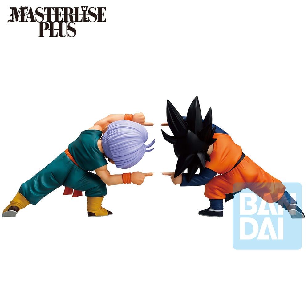 🧪 LAB | SU ORDINAZIONE Dragon Ball Z Masterlise Battle of the Super Saiyan Son Goten & Trunks set 2 Ichibansho figures 9cm