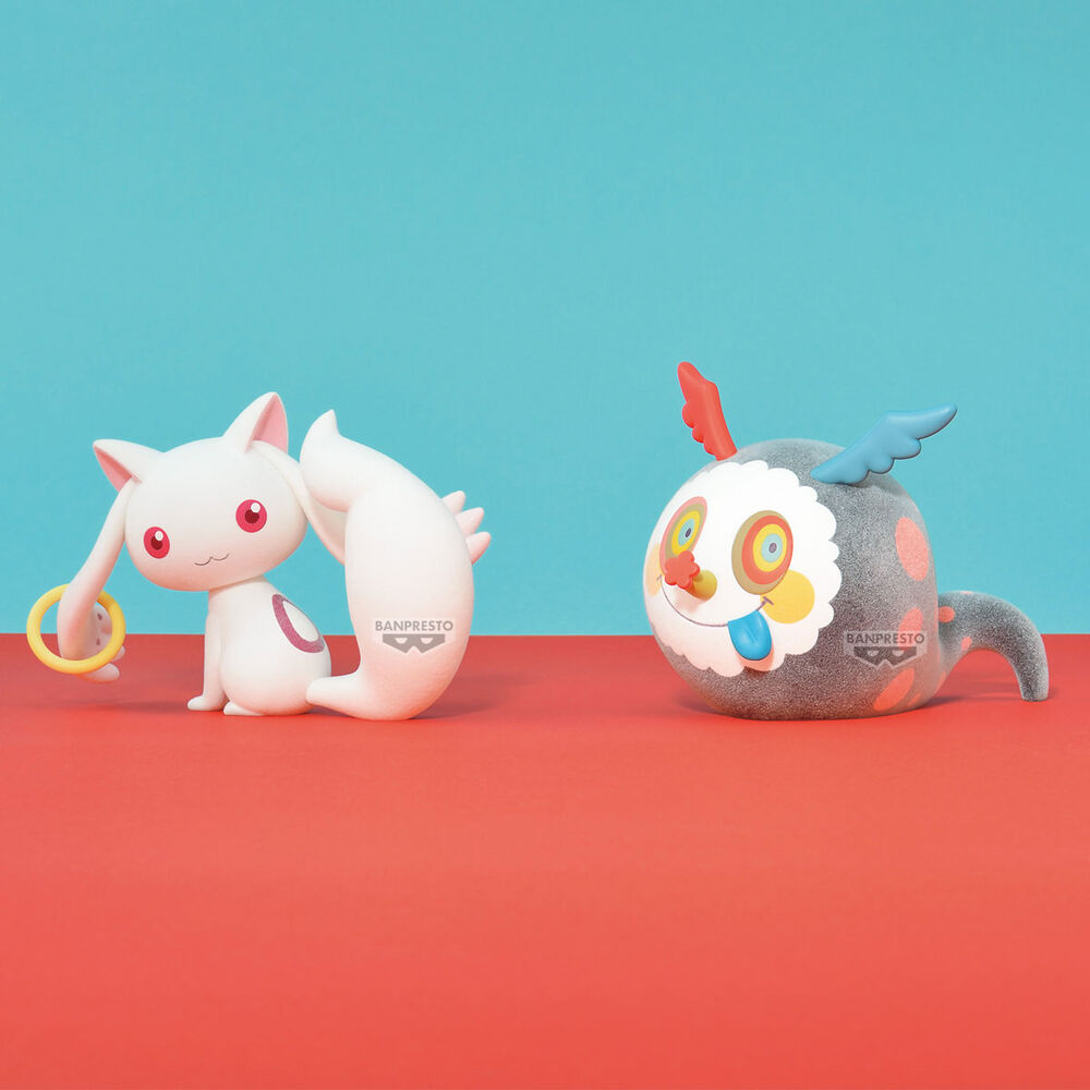 🧪 LAB | SU ORDINAZIONE Puella Magi Madoka Magica the Movie Rebellion Kyubey Fluffy Puffy figure 12cm