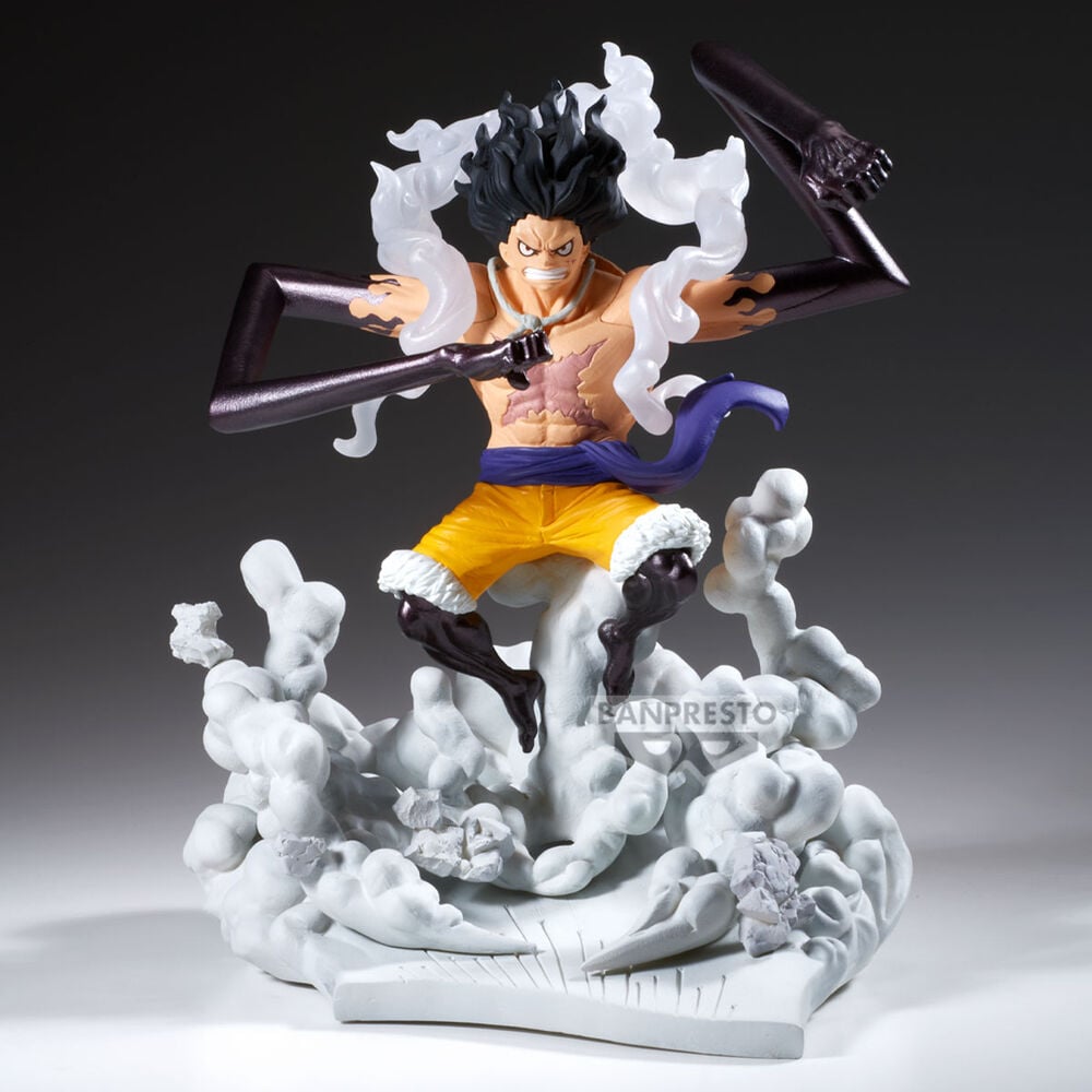 🧪 LAB | SU ORDINAZIONE One Piece Monkey D Luffy Gear 4 Senkokkei figure 15cm