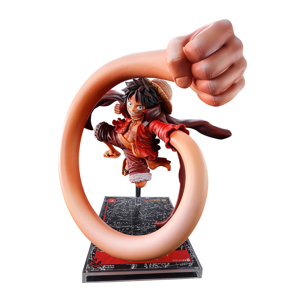 🧪 LAB | SU ORDINAZIONE One Piece Monkey D. Luffy One Piece Card Ichibansho figure 20cm