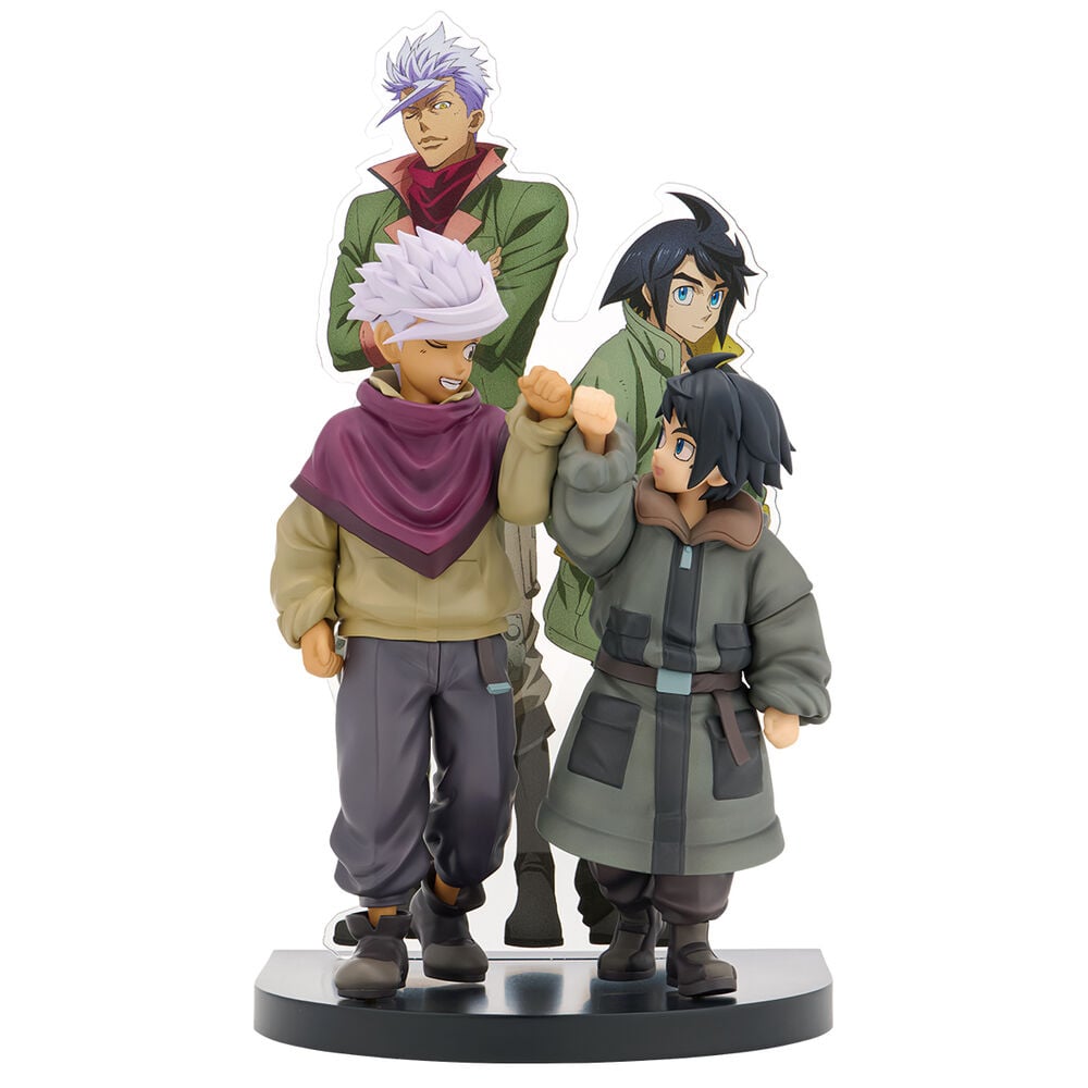 🧪 LAB | SU ORDINAZIONE Mobile Suit Gundam Barbatos Iron-Blooded Orphans Augus Mikazuki & Itsuka Ichibansho figure 18cm