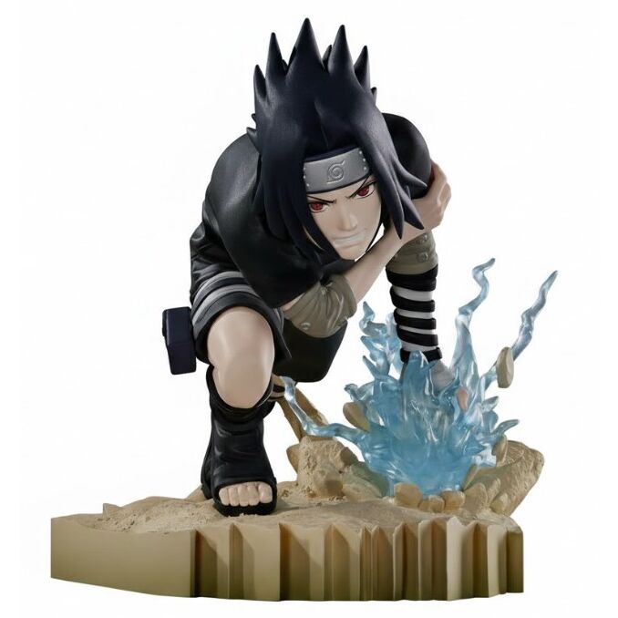 🧪 LAB | SU ORDINAZIONE Naruto Shippuden Sasuke Uchiha Combination Battle 2 figure 8cm
