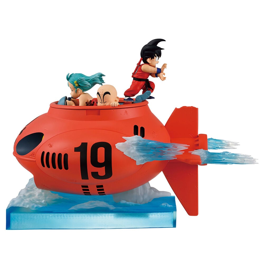 🧪 LAB | SU ORDINAZIONE Dragon Ball vs Red Ribbon Army Son Goku, Bulma & Krillin Ichibansho figure 21cm