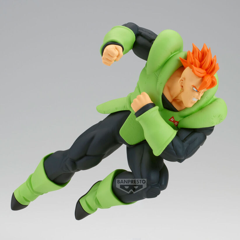 🧪 LAB | SU ORDINAZIONE Dragon Ball Z Match Makers Android 16 figure 22cm