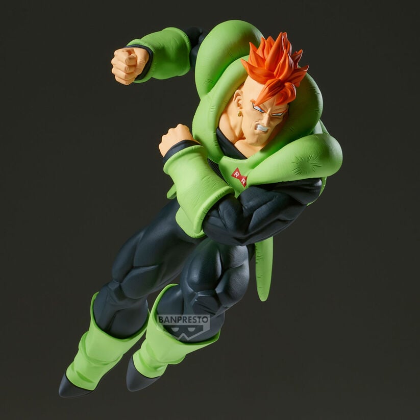 🧪 LAB | SU ORDINAZIONE Dragon Ball Z Match Makers Android 16 figure 22cm