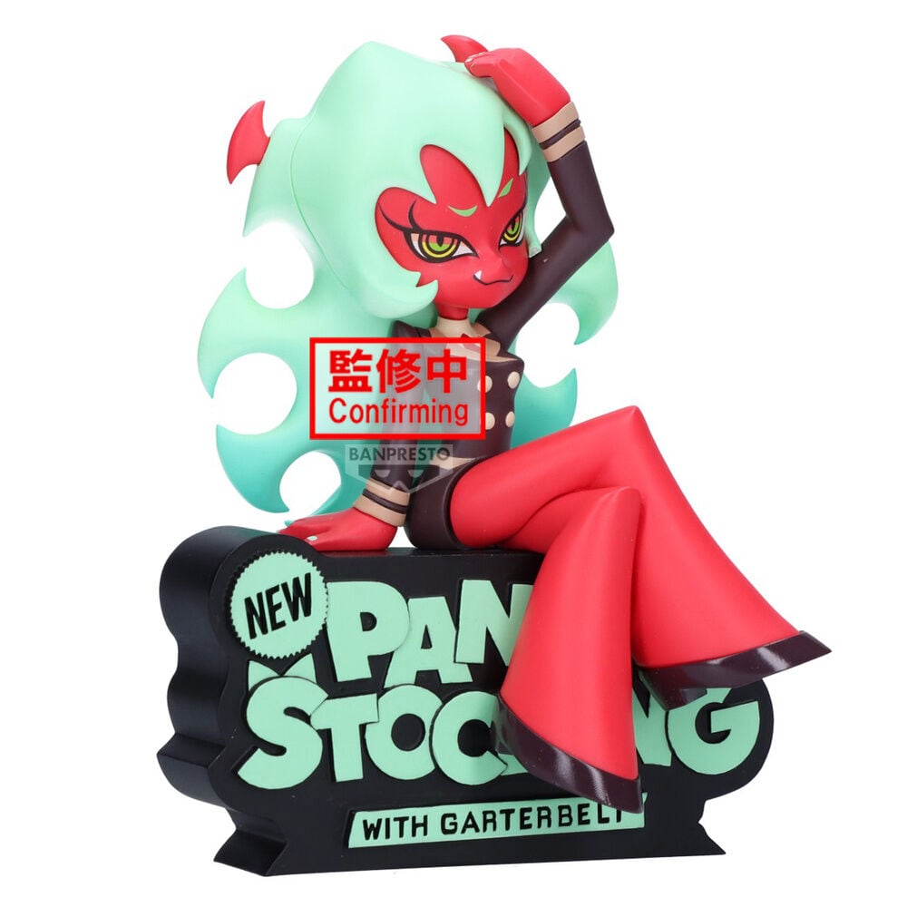 🧪 LAB | SU ORDINAZIONE New Panty Stocking with Garterbelt Monitor Top Scanty figure 12cm