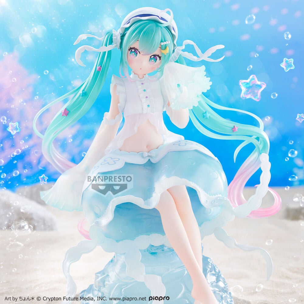 🧪 LAB | SU ORDINAZIONE Vocaloid Clearluxe Jellyfish Hatsune Miku figure 20cm