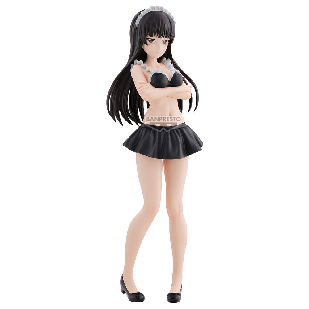 PREORDINE+ 05/2027 Girls und Panzer Eternal Romance das Finale Shiho Nishizumi Maid Swimsuit Ver figure 28cm