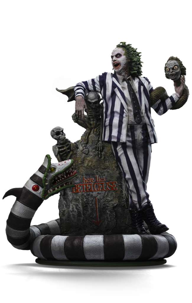PREORDINE CHIUSO 03/2026 Beetlejuice Art Scale Statue 1/10 Beetlejuice 19 cm (PREORDINE NON CANCELLABILE)