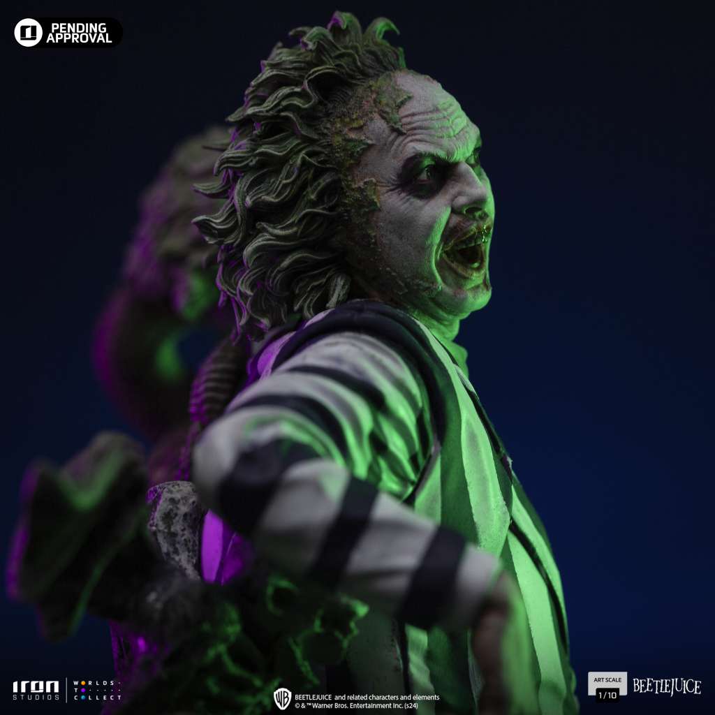 PREORDINE CHIUSO 03/2026 Beetlejuice Art Scale Statue 1/10 Beetlejuice 19 cm (PREORDINE NON CANCELLABILE)