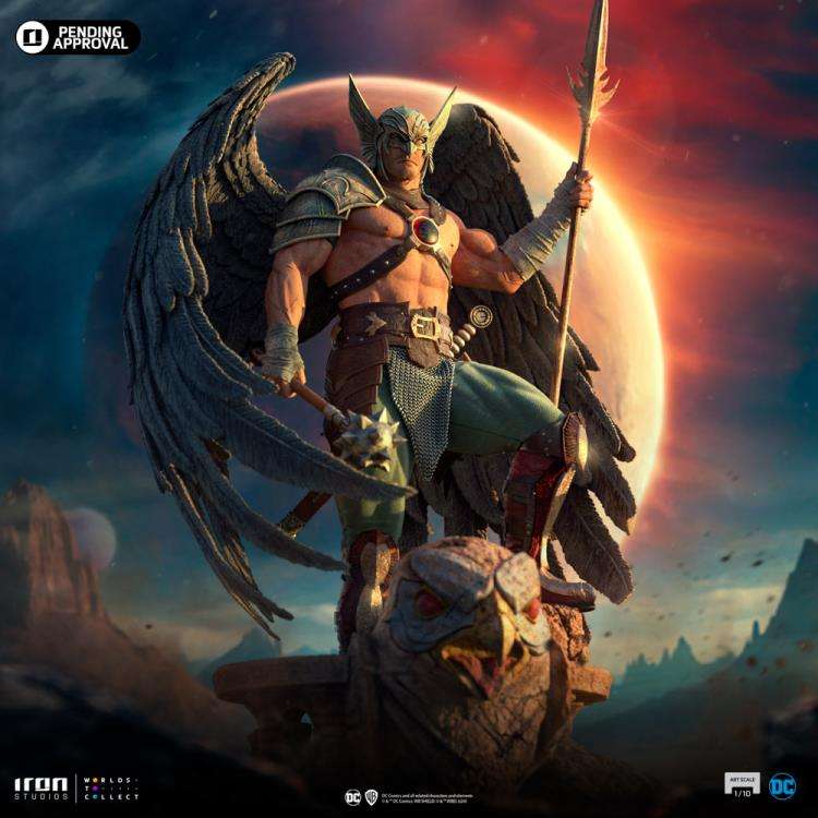 PREORDINE CHIUSO 09/2025 DC Comics Art Scale Hawkman 10th Anniversary 29 cm Statue 1/10 (PREORDINE NON CANCELLABILE)