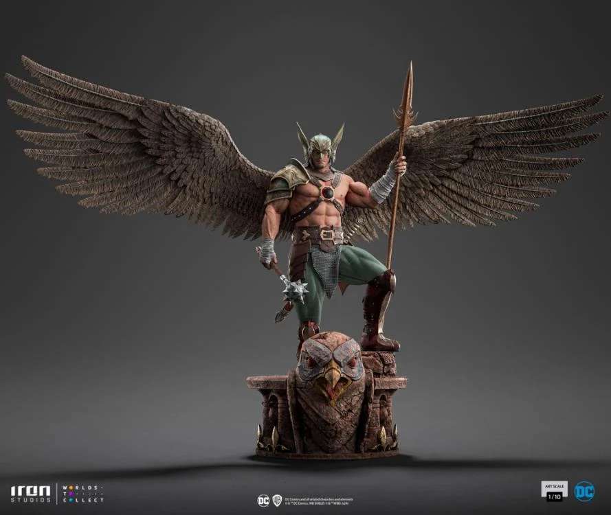 PREORDINE CHIUSO 09/2025 DC Comics Art Scale Hawkman 10th Anniversary 29 cm Statue 1/10 (PREORDINE NON CANCELLABILE)