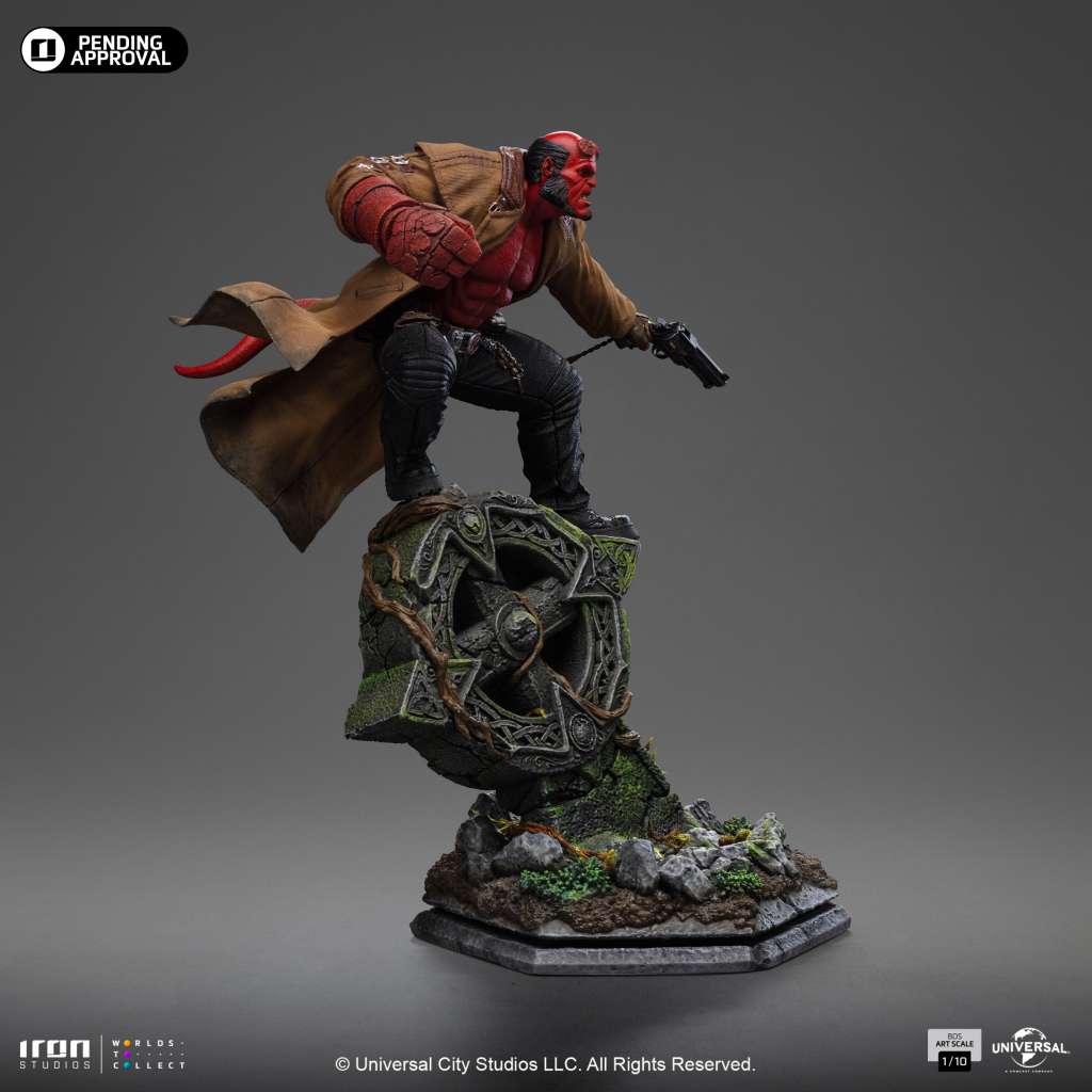 PREORDINE 09/2025 Hellboy 2 Hellboy 1/10 Statue (PREORDINE NON CANCELLABILE)