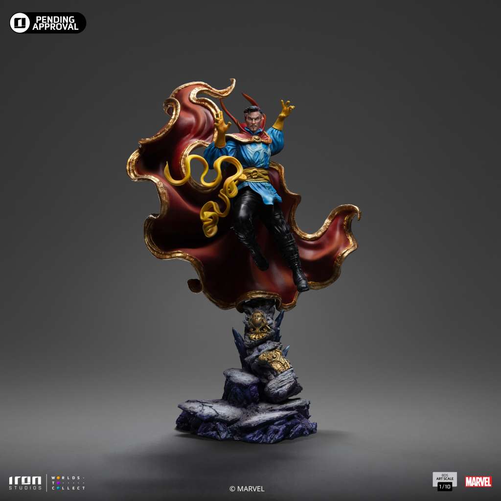 PREORDINE CHIUSO 04/2025 Infinity Gauntlet Dr Strange Diorama Regular Statue 1/10 38 cm (PREORDINE NON CANCELLABILE)