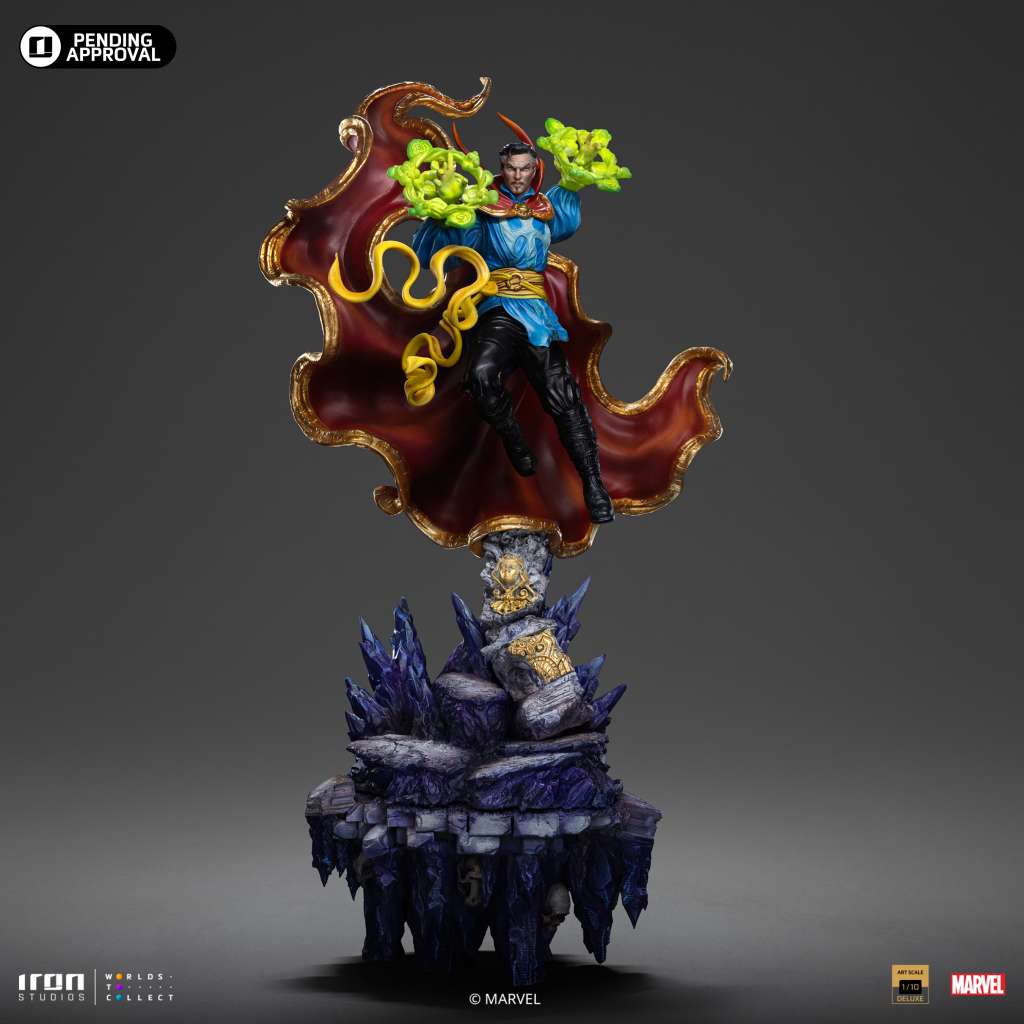 PREORDINE CHIUSO 04/2025 Infinity Gauntlet Dr Strange Diorama Dlx Statue 1/10 47 cm(PREORDINE NON CANCELLABILE)