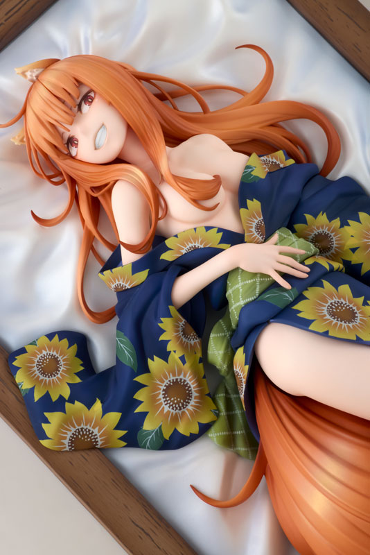 PREORDINE+ CHIUSO 06/2025 Spice and Wolf: Merchant Meets the Wise Wolf Holo: Yukata Beauty Ver. 14 cm Statue 1/7
