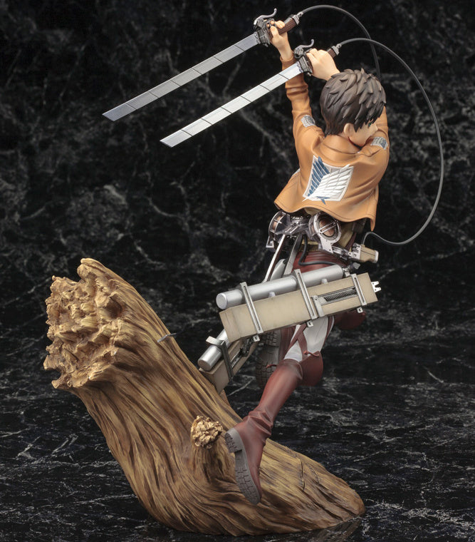 PREORDINE ESAURITO Attack on Titan ARTFXJ Statue 1/8 Eren Yeager Renewal Package Ver. 26 cm